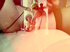 curious girl gets fucked hard in bent over doggystyle pussy hairy outdoor beaver.