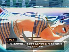 Miku Feels Wet Teasing In Pool Photoshoot With Fingering And Masturbation