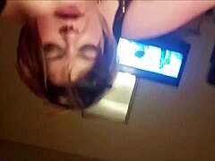 Big beautiful woman gives great blow job with passion