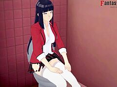 Hinata and Sakura get jealous in this Naruto hentai
