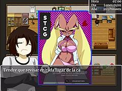 college student and teacher