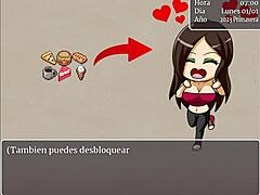 Animated milf seduces her student in a steamy scene
