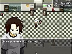 college student and teacher