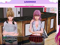 Lewdneko gets a creampie in Harem Hotel Part 14!