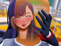 Justice and Sex in 3D Cartoon Anime Hentai