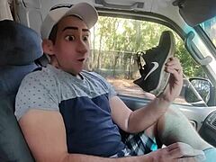 stuck in hotel with hot stepdad, craving his cock so bad