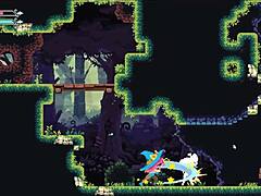 Flip Witch Pixel Hentai Game Ep 6! Femdom Creampie Dominates in the Forest Adventure!