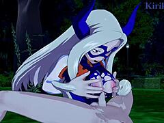 Tsuyu Asui y Mt Lady Follan a Izuku Midoriya en Escena de Sexo Hentai Intenso?