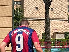 japanese hotwife lina nakamura invites husband’s friend to office. she gives her pussy to pirocudo for interracial creampie.