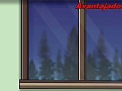 cartoon gay antics in brazilian forest