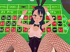 Hayase Nagatoro gets intense creampie in pov hentai