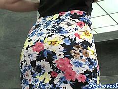 Kochaąca DP eurobabe spitroasted w dzikim trójkącie