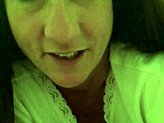 San Bernardino porn video features mature white trash sucking small black cock