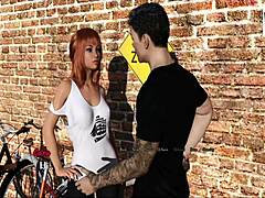 intertwined 32 slams hot redhead in wild 3d hentai action