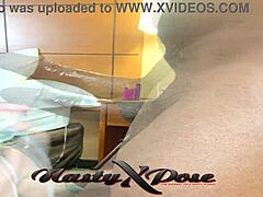 skinny whore sucking dick