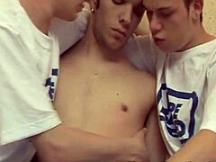Gay hardcore and painful anal sex with a slutty gay man