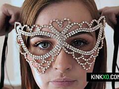 Christiana Cinn Teaches Danni Rivers To Suck Cock