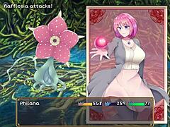 Horny client grabs cute waitress's big tits during massage in philana and the elixir of life part 2