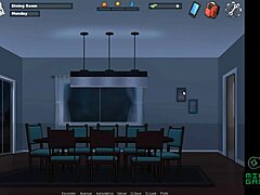 In Summertime Saga, mother-in-law comes to my room at night for blowjob and fucking