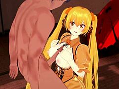 Sexy Hatsune Miku Halloween 2021 Remix Vocaloid 3D Anime