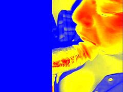 thermal sloppy blowjob with bbw homemade pov cumshot 😍