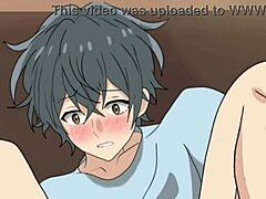 Watch Sasaki and Miyano in this gay hentai where the femboy boyfriend gets bara action.