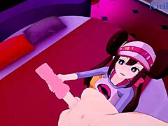 iono nanjamo and rosa mei having intense sex in pokémon pov hentai 😍