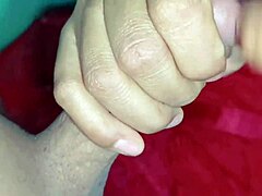 Red Indian Traditional Dress Saree Fuck With Pussy Licking