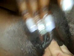 I watch my ebony wife suck big cocks and get fucked