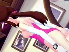 Rosa Nanci in bikini for adult Pokemon training
