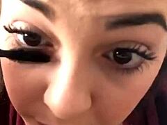 i see this sexy beauty with big tits and i can't stop staring