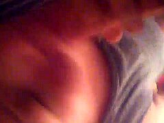 Watch this POV blowjob where she sucks my cock deep and hard.