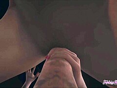 titans hentai 3d sasha sucks and gets fucked in alley