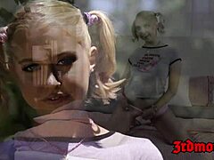 Young blonde Chloe Couture craves more big cock action