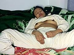 Yo, watch this blue amateur squirt hard to start the day!