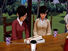 harem hotel game episode 357 with sexy adventures