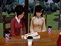 harem hotel game episode 357 with sexy adventures