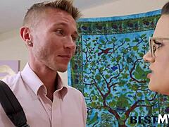 hey, saw penny barber helping her stepson aj get ready for school