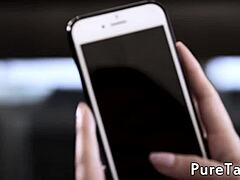 Horny Babe Bent Over Gets Drilled and Facial