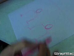 Just saw this bootylicious femdom pegging and teasing hard.