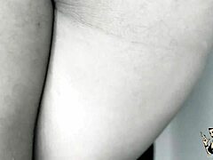 Natural tits bounce while big ass gets fucked hard