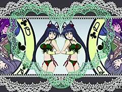 Belly dancing girls in anime Suisei no Gargantia DxD