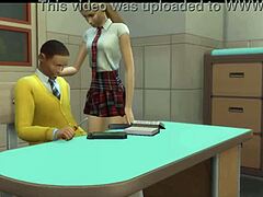 profesor se folla a su alumna en sala de clases