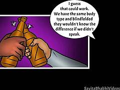 Savita bhabhi in comic cartoon sex episode 43!