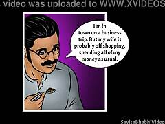 Savita bhabhi in comic cartoon sex episode 43!