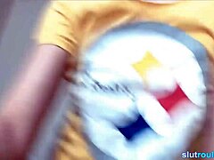 White Girl Shows Off Big Ass PAWG Curves