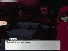 18Titans Part 26: Raven gets fucked twice in intense hentai action.