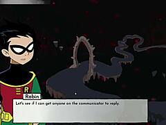 18Titans Part 26: Raven gets fucked twice in intense hentai action.