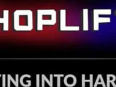 Natural tits hottie Alice Merchesi gets fucked hard in doggystyle position.