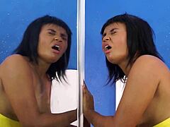 horny babe with big tits begs to be fucked hard